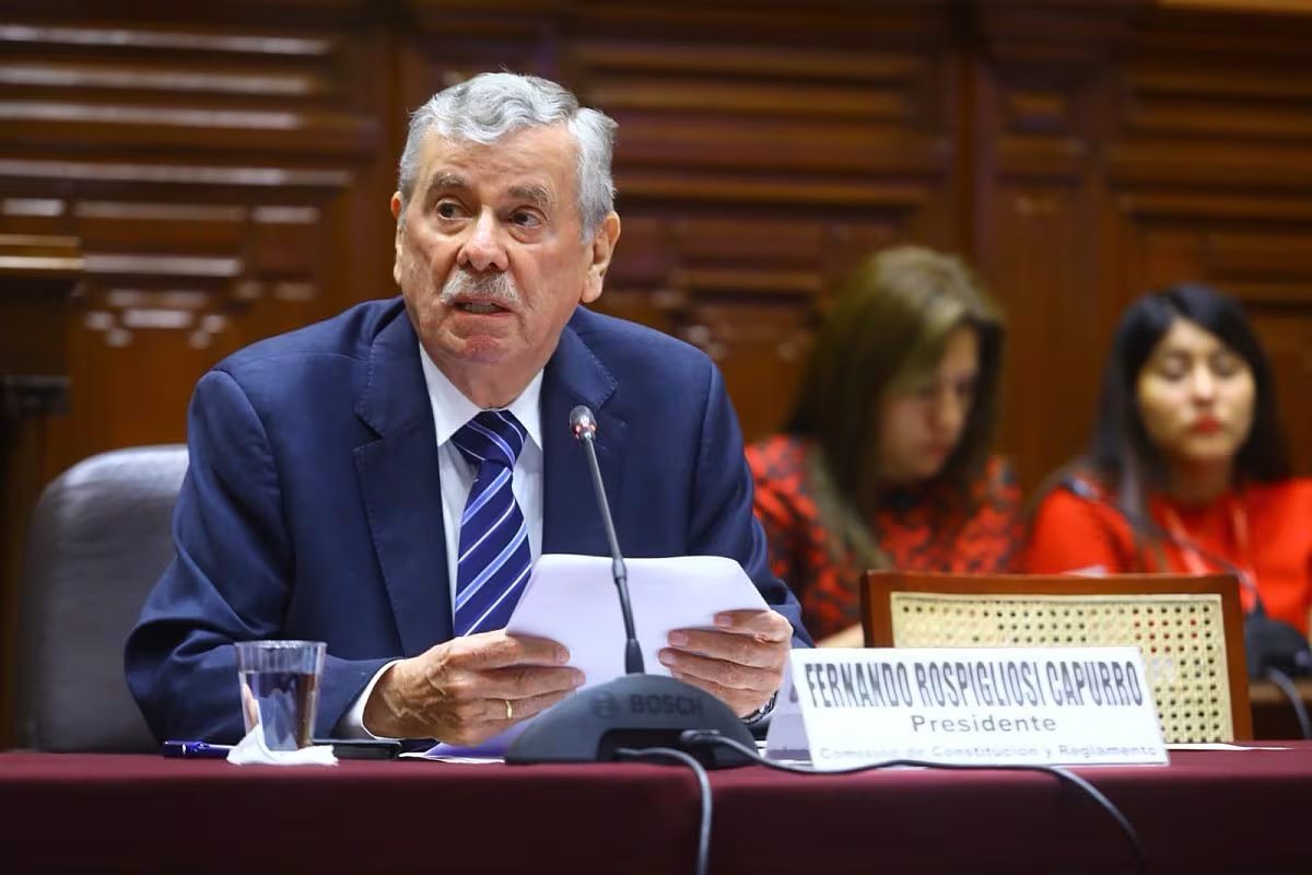 Fernando Rospigliosi, de Fuerza Popular, en el Congreso