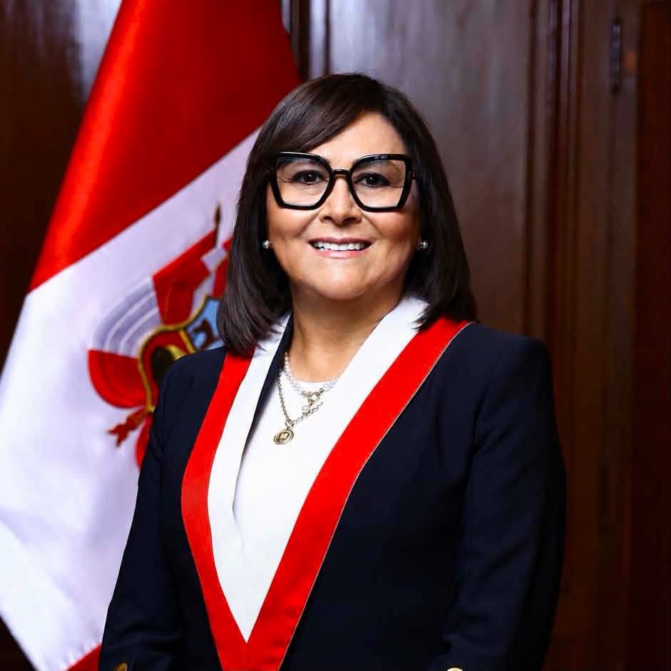 La senadora Milagros Jáuregui de Aguayo, de Renovación Popular